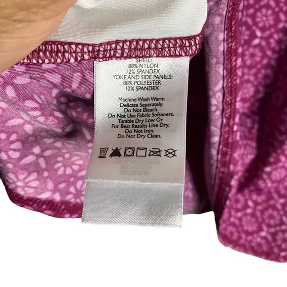Eddie Bauer Women’s Pink Floral Long Sleeve Hiking Top - Picture 6 of 8
